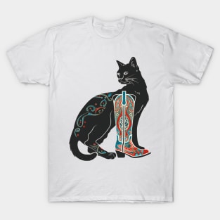 Cat Cowboy Chronicles Whiskers T-Shirt